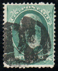# 207 F-VF, negative "L & Y" cancel, bold color!