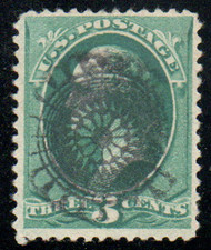 # 207 VF, sock on the nose "wheel of fortune" cancel, vibrant color!