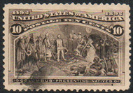# 237 XF-SUPERB, w/PSE (GRADED (95-JUMBO (12/16) CERT, a huge well centered stamp, faintly canceled, SUPER NICE!