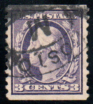 # 445 SUPERB, w/APS (03/95) CERT, an incredible stamp, extremely well centered, only buy with a certificate as many altered stamp exist, GEM!