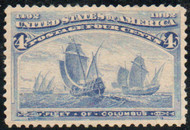 # 233 XF OG LH, w/PSE (GRADED 90 (03/23 CERT, well centered, Fresh!