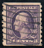 # 394 VF, "wavy line" cancel, fresh color!