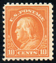 # 433 F-VF OG VLH, eye popping color!