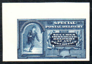 #E 2 P4 VF/XF, Proof on Card, corner margin single, super fresh color, SELECT!