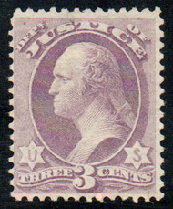 #O 27 F-VF mint, no gum, pretty color!