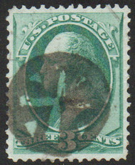 # 147 XF, "sand dollar" cancel, well centered, SELECT!