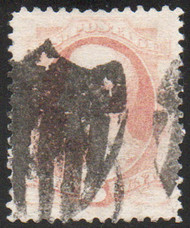 # 148 VF JUMBO, bold "shield" cancel, very nice!