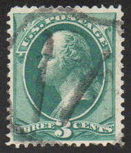 # 158 VF/XF, "17 in shield" cancel, rich color, CHOICE!