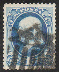 # 182 XF-SUPERB, fancy "shield" cancel, beautiful margins, GEM!