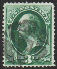 # 184 VF/XF, "X's in circle" cancel, vivid color, CHOICE!