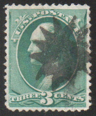 # 207 XF, "12-point star" cancel, bold color, CHOICE!