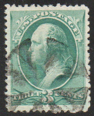# 207 VF/XF, "circle of triangles" cancel, spectacular color, CHOICE!