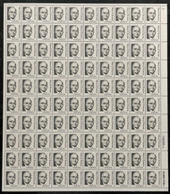 #1862a VF OG NH, 20c Harry S. Truman Full Sheet, Plate Number 2, very nice color!