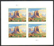 #5666 VF/XF OG NH, $8.95 Monument Valley Full Sheet, super fresh color, SELECT!