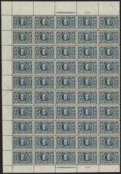 # 326 5c Louisiana Purchase, F/VF to VF OG NH, Full sheet of 50, very nice