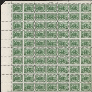 # 401 1c Pan-Pacific, perf 10, F/VF OG NH, full sheet of 70, SUPER NICE!