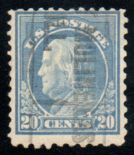 # 515d F/VF, w/PF (09/13) and (07/54) CERTS, perforated 10 at bottom, boxed cancel, only 13 used copies, no mint examples known, about half are precancel, reperforated, only buy with a valid certificate, many altered stamps exist, RARE!