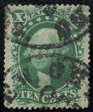 #  35 VF/XF, town cancel, great color!