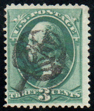 # 158 F/VF, "tree" cancel, robust color!
