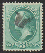 # 184 VF/XF, S-O-N hat cancel, nice!