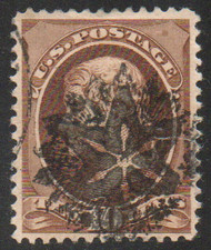 # 209 VF/XF, snowflake cancel, terrific color, CHOICE!