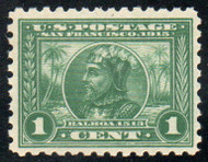 # 401 VF OG VLH, terrific color!