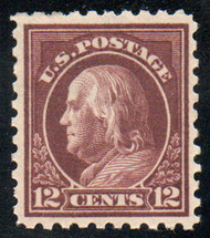 # 435 VF/XF OG Hr, nice color, 3 great margins, CHOICE!