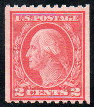 # 487 F/VF OG NH, 3 beautiful margins!