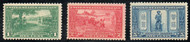 # 617 - 619 F/VF OG LH, eye popping color!