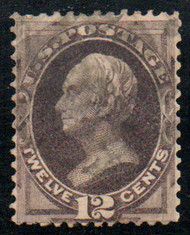 # 162 Fine+, light cancel, terrific color!