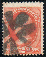 # 178 Fine+, crossroads cancel, vibrant color!