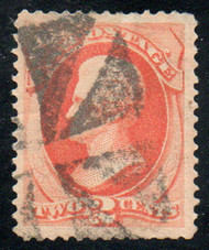 # 183 F/VF, crossroads cancel, great color!