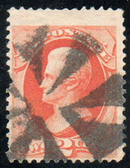# 183 Fine+, crossroads cancel, lovely color!