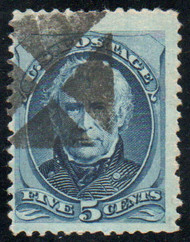 # 185 F/VF, crossroads cancel, gorgeous color!