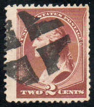# 210 F/VF, crossroads cancel, rich color!
