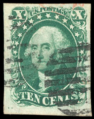 #  13 XF-SUPERB, w/PF (03/04) CERT, an outstanding stamp, full margins all around, nice grid cancel, SUPER!