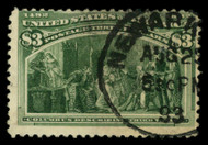 # 243 Fine, used, "NEWARK NJ" S-O-N cancel, nice price