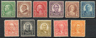 # 581 - 591 F/VF OG NH, perf 10 set, fresh colors, nice price