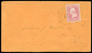 #  64 VF, w/PF (01/24) and PSE (10/99) CERTS, bright pink color, with a faintest town cancel, soak it off for a terrific single, only purchase #64's with a certificate,  SUPER!