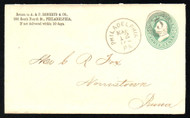 #U164 VF/XF fancy circled "5", nice cover