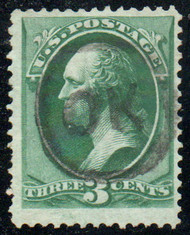 # 147 F/VF, S-O-N 'OK' in circle cancel, bold color!