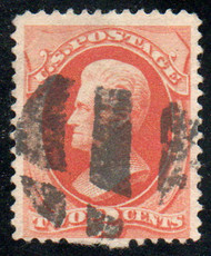 # 183 Fine+, geometric cancel, bright color!