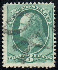 # 184 F/VF, 'OK' cancel, wonderful color!