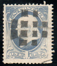 # 206 F/VF, S-O-N grid cancel, incredible color!