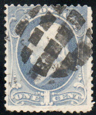 # 206 Fine+, grid cancel, lovely color!