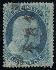 #  20 F/VF, w/PF (12/19) CERT, small faults, plate 12, nice cancel, nice for the price!