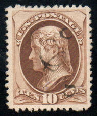 # 187 VF/XF, light cancel, nice color, CHOICE!