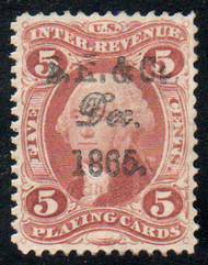 #R 28c VF/XF, printing cancel, gorgeous color, CHOICE!