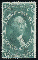 #R 85c F/VF, S-O-N hand cancel, robust color!