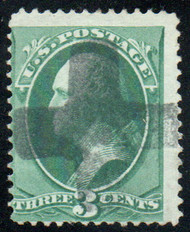 # 147 Fine+, "cross" cancel, vibrant color!